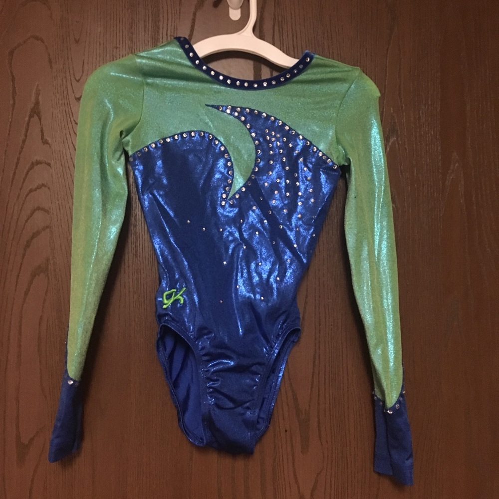 GK Adult X-Small Long Sleeved Leotard